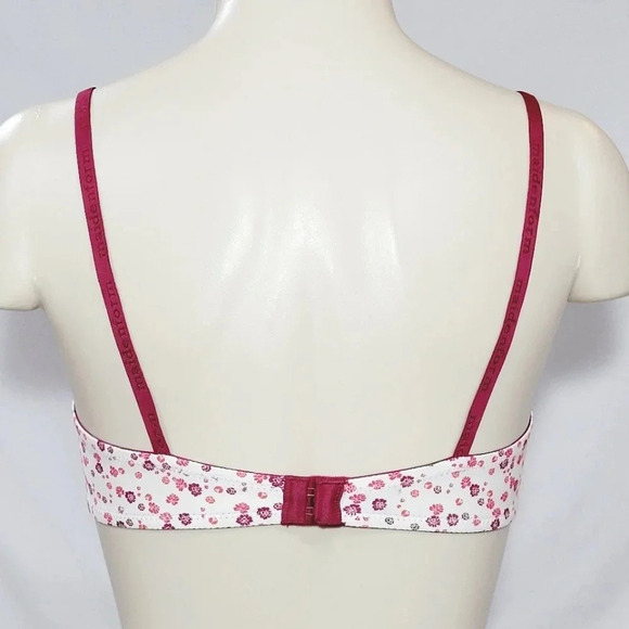 34C Maidenform Cotton Signature T-Shirt Demi UW Bra Floral NWT - Picture 3 of 3